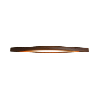 Horizon Linear Wood Flush mount light Ceiling Lamp