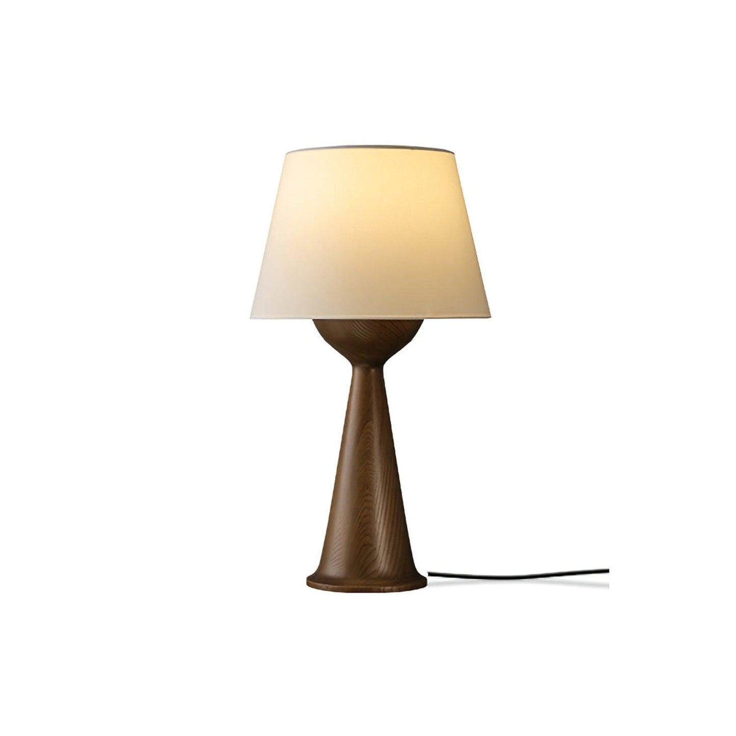 Hourglass Wood Task lamp Table Lamp