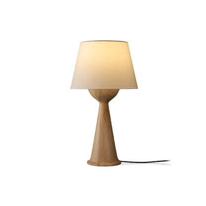 Hourglass Wood Task lamp Table Lamp