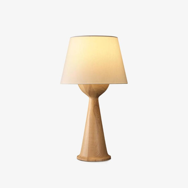 Hourglass Wood Task lamp Table Lamp