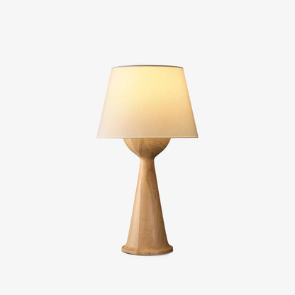 Hourglass Wood Task lamp Table Lamp