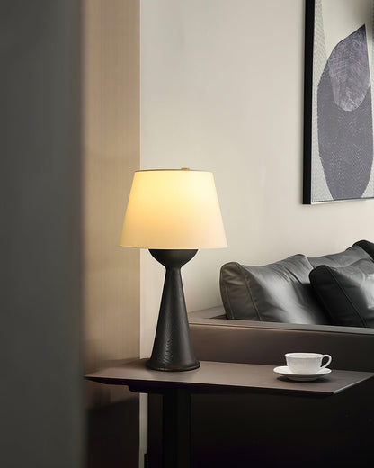 Hourglass Wood Task lamp Table Lamp