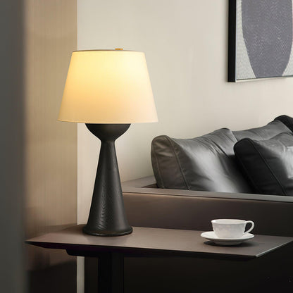 Hourglass Wood Task lamp Table Lamp