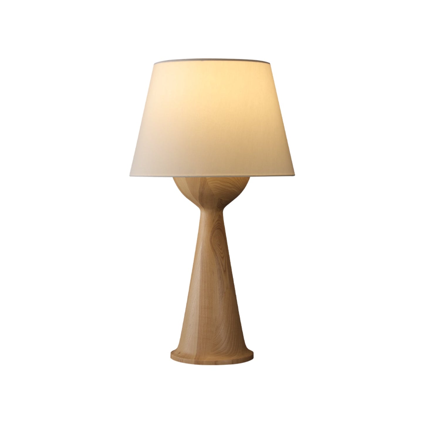 Hourglass Wood Task lamp Table Lamp