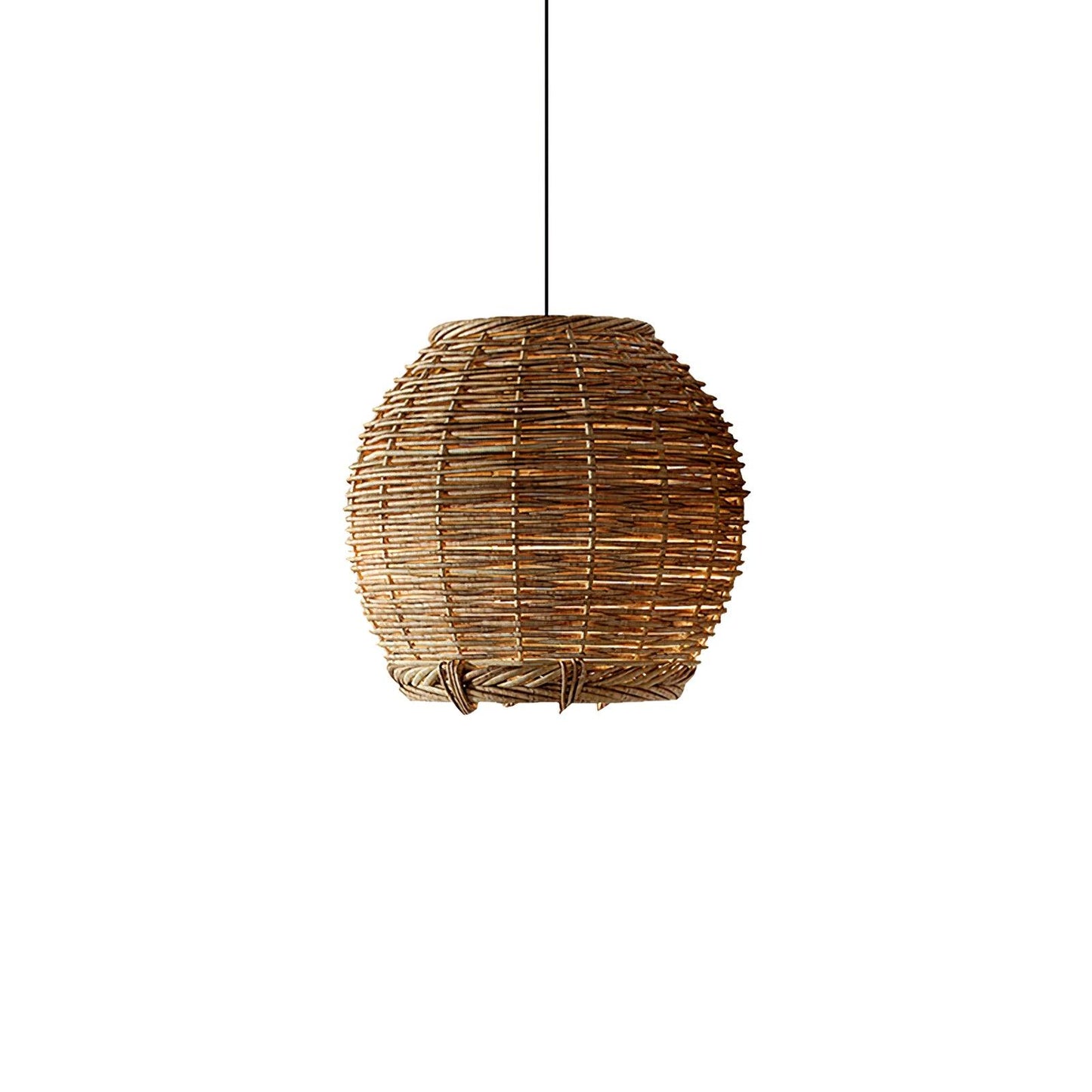 Hues Wicker Hanging light Pendant Lamp