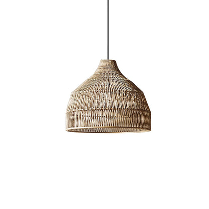 Hues Wicker Hanging light Pendant Lamp