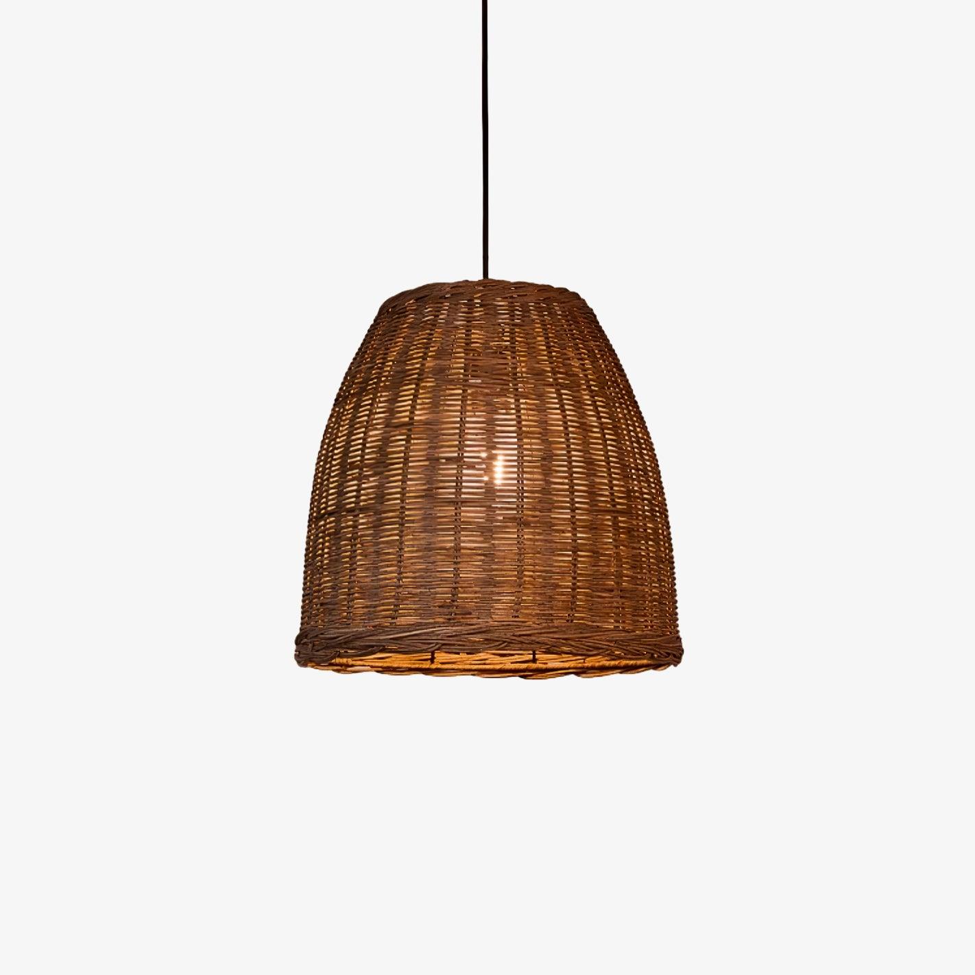 Hues Wicker Hanging light Pendant Lamp