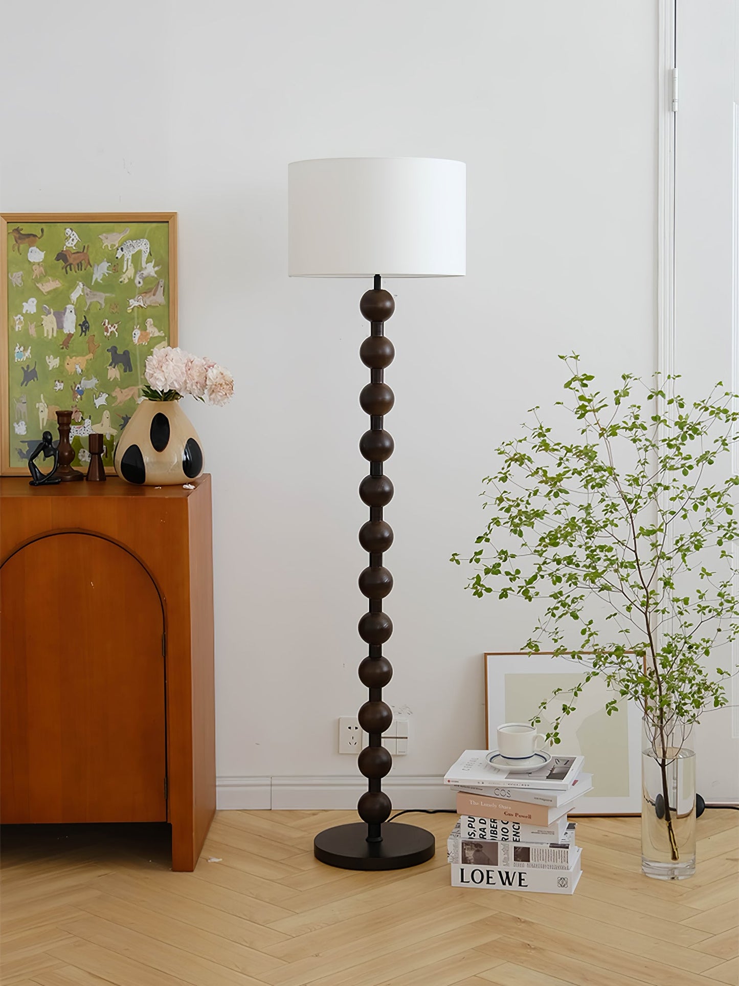 Hugo Barbell Free-standing Lamp Floor Lamp