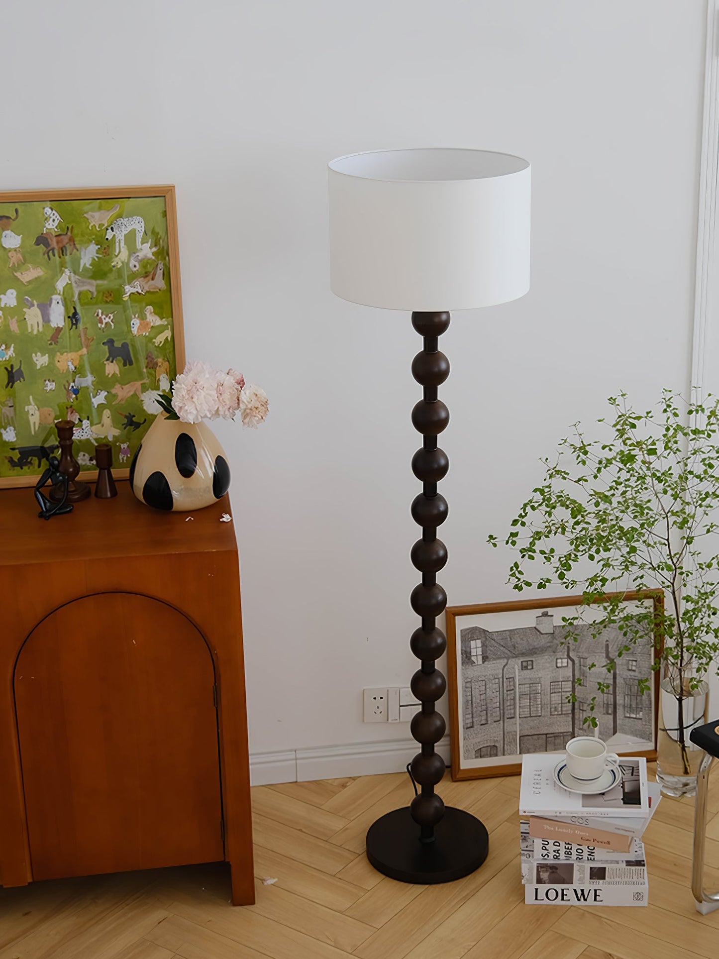 Hugo Barbell Free-standing Lamp Floor Lamp