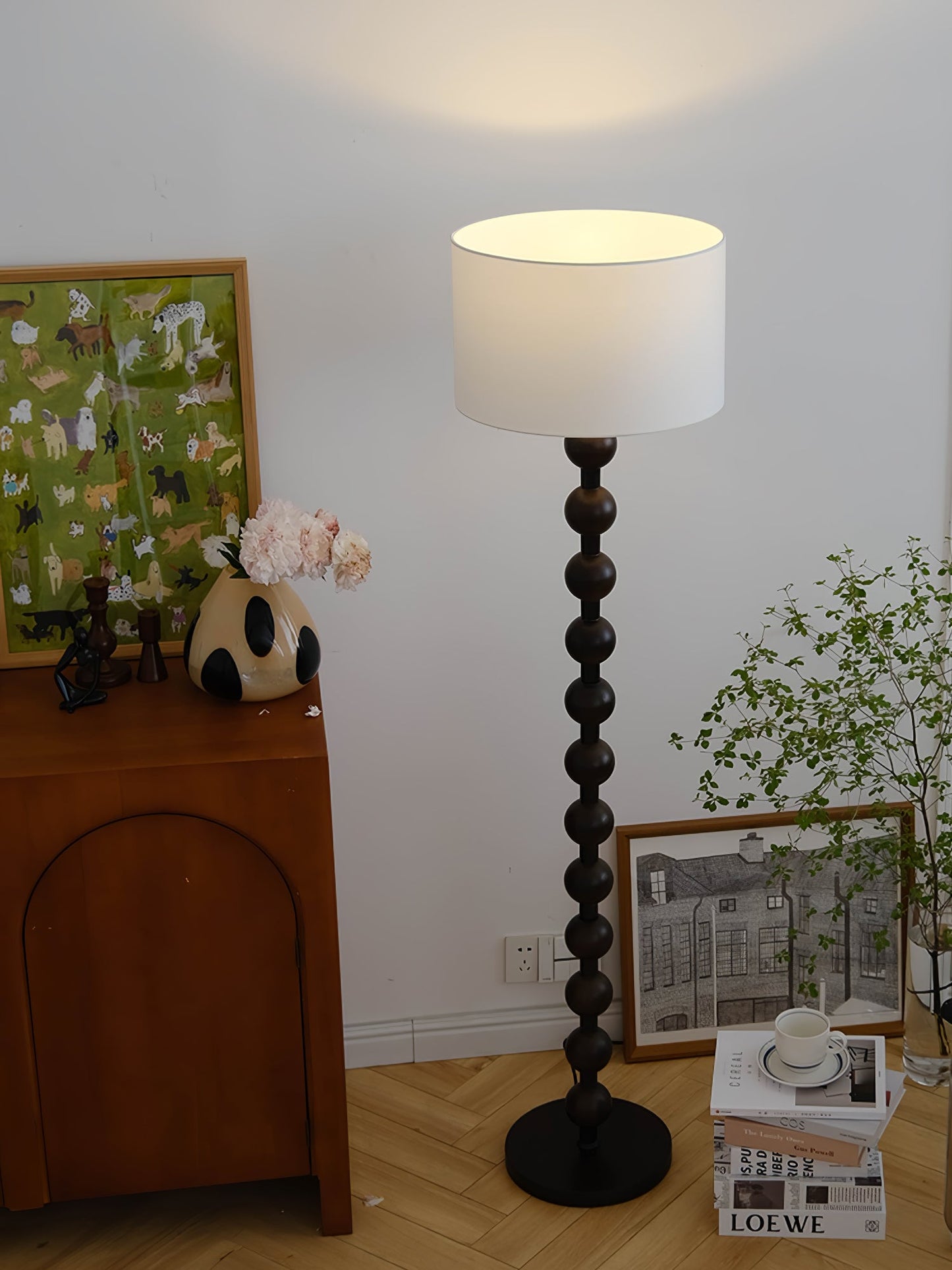 Hugo Barbell Free-standing Lamp Floor Lamp