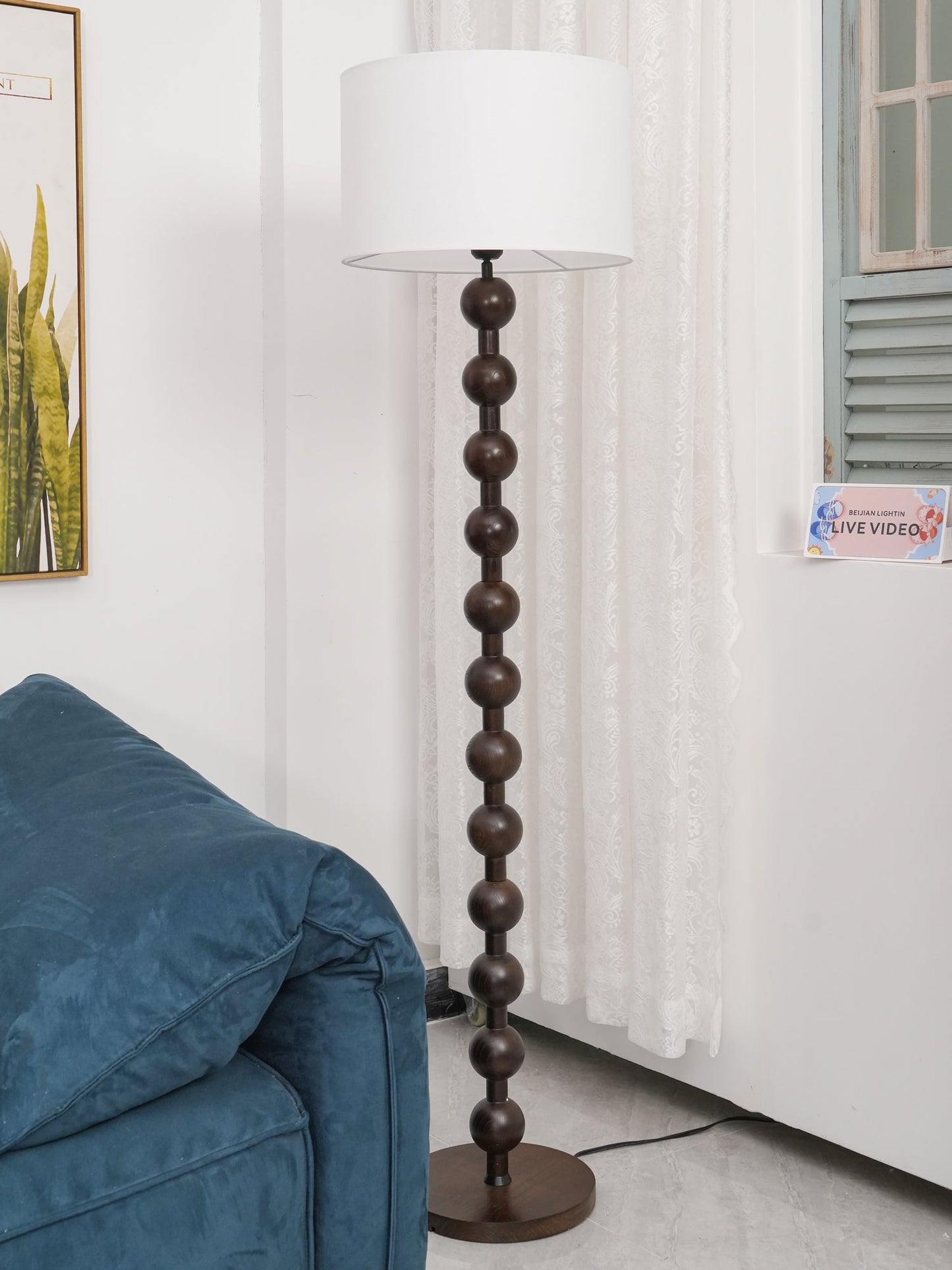 Hugo Barbell Free-standing Lamp Floor Lamp