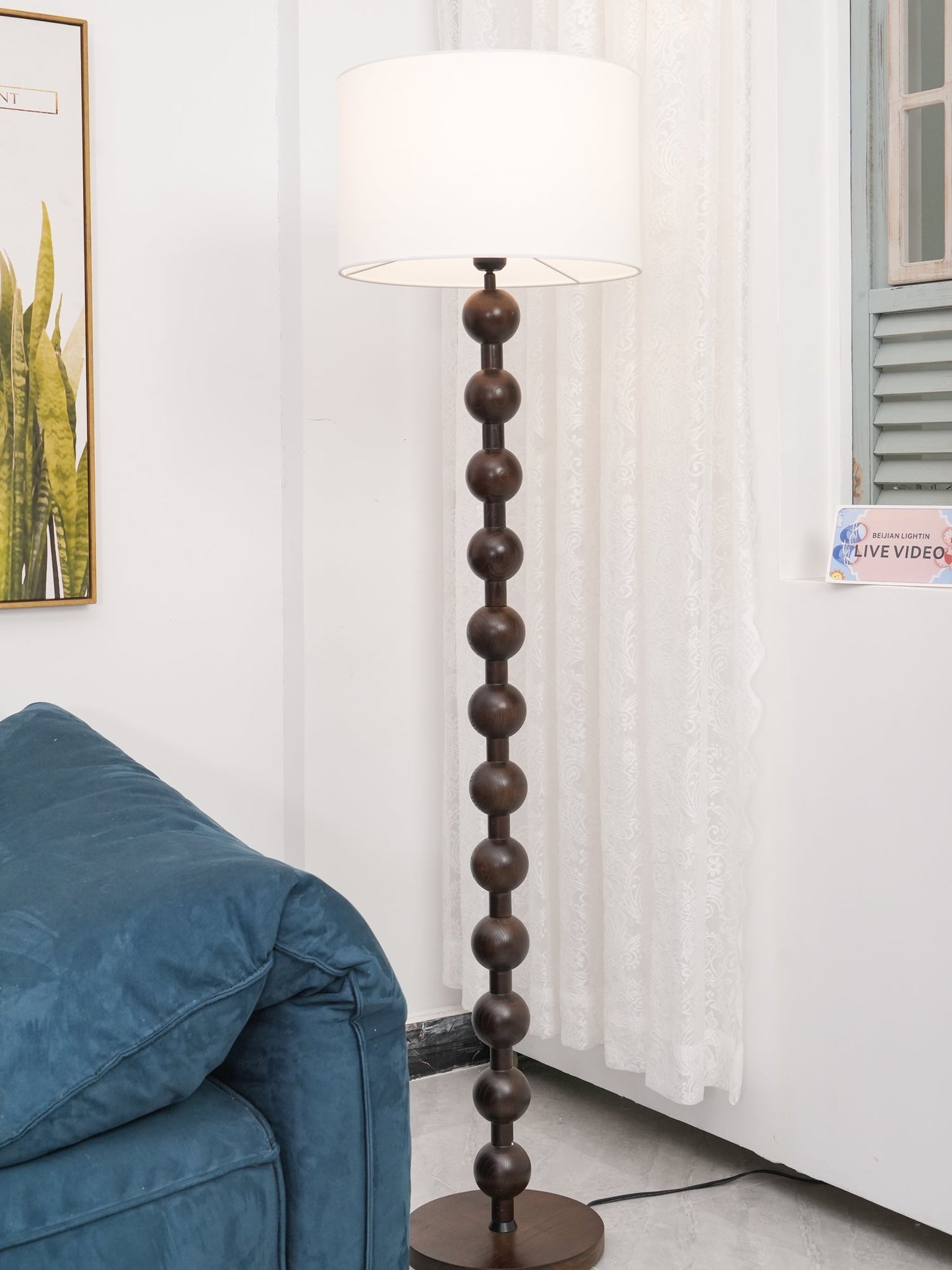 Hugo Barbell Free-standing Lamp Floor Lamp