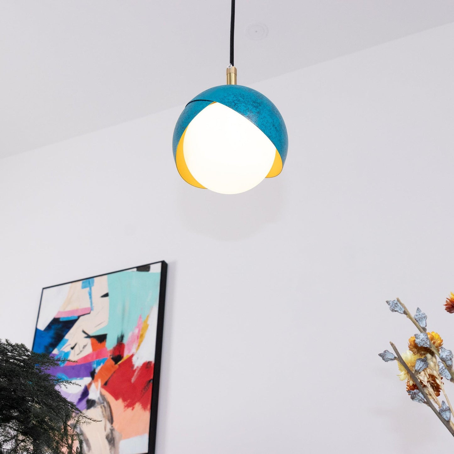 Blue Drop Ceiling light fitting Pendant Light