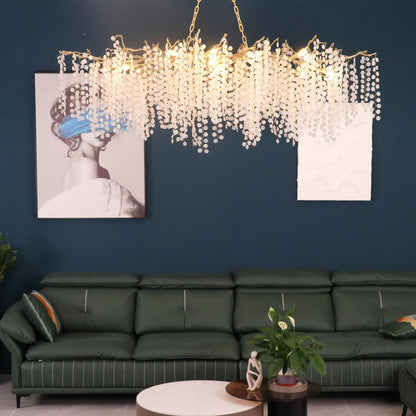 Shiro Noda Crystal Pendant light Chandelier