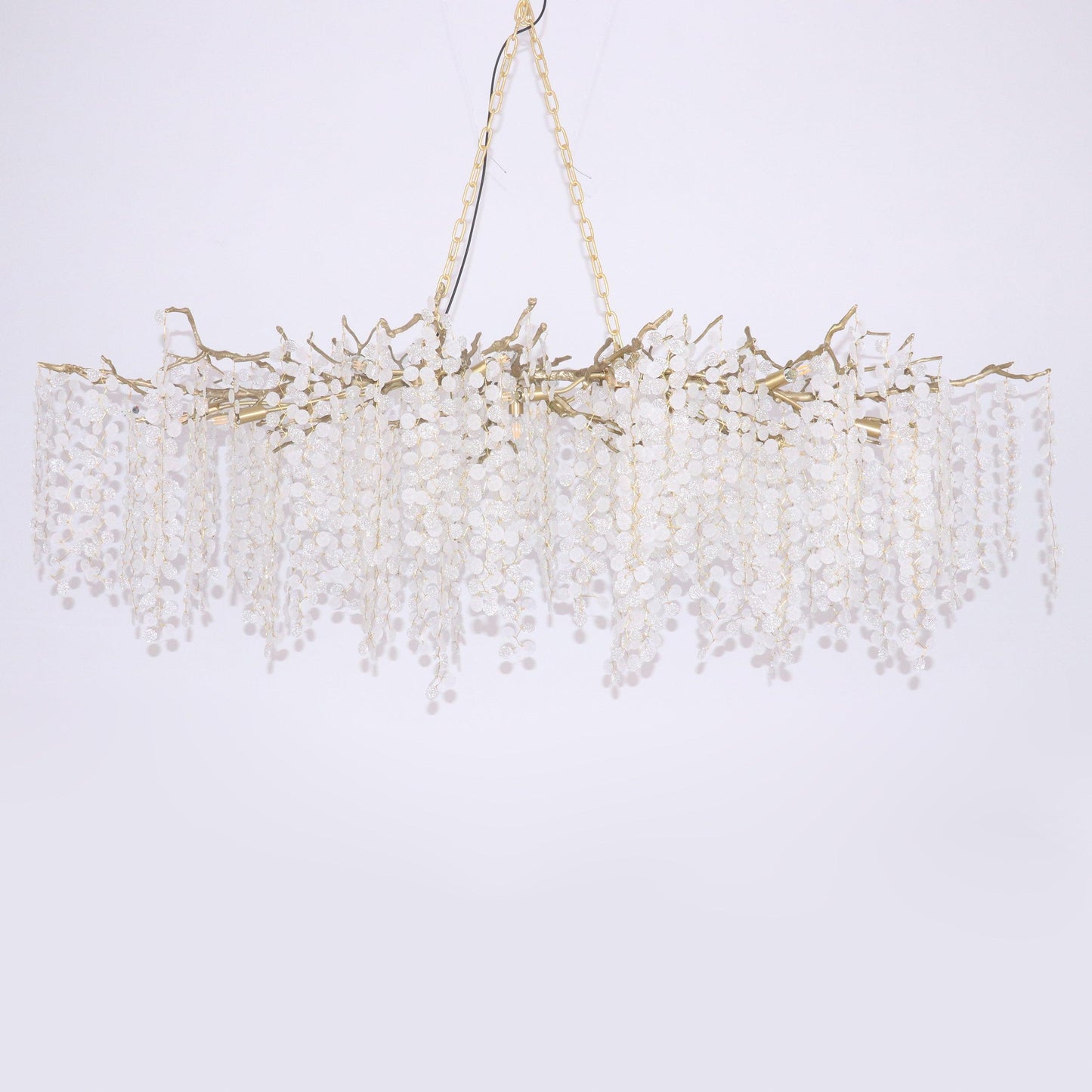 Shiro Noda Crystal Pendant light Chandelier