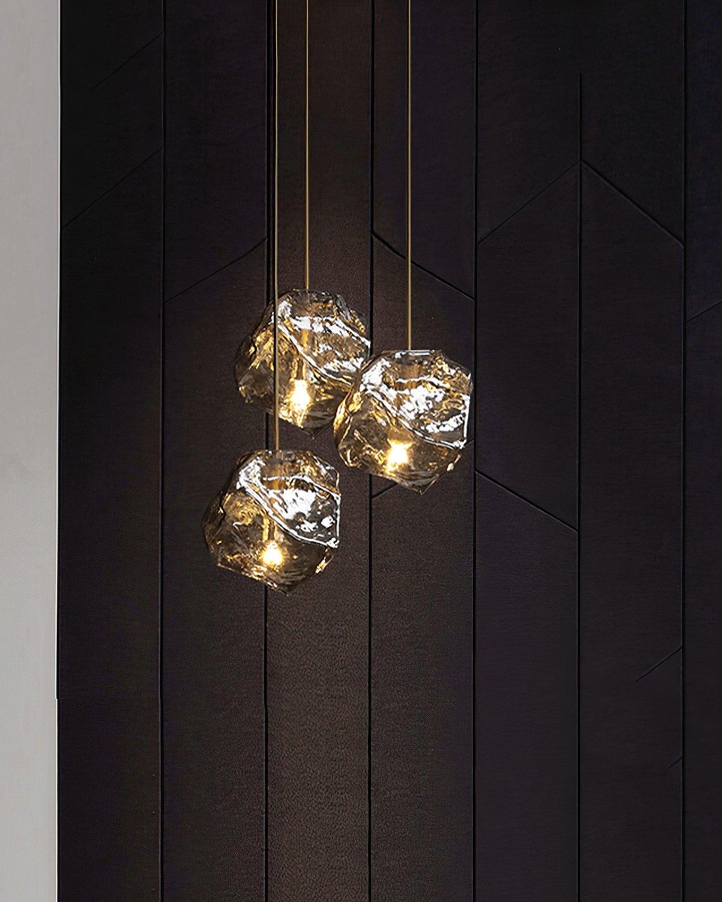 Illyria Ice Glass Drop light Pendant Lamp