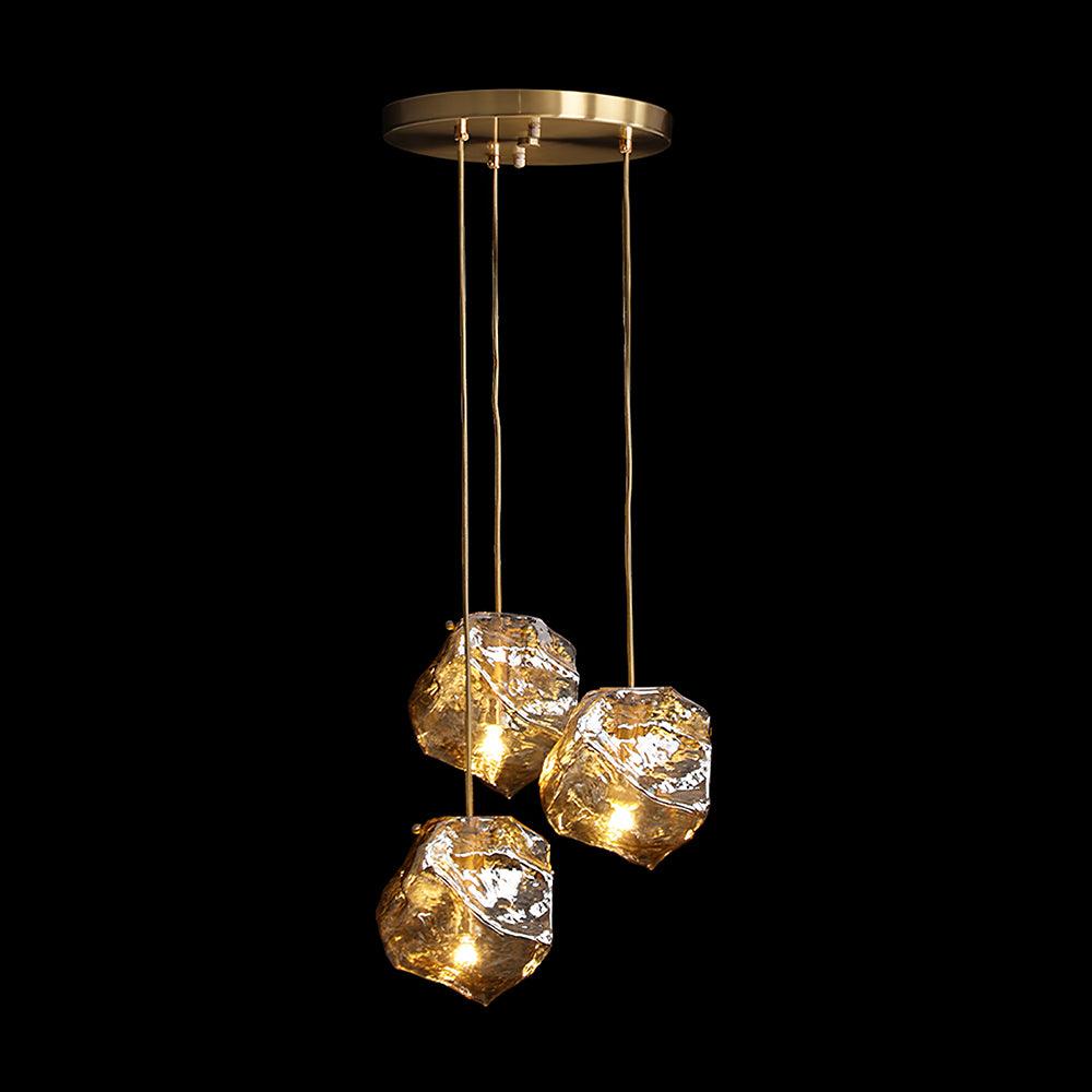 Illyria Ice Glass Drop light Pendant Lamp