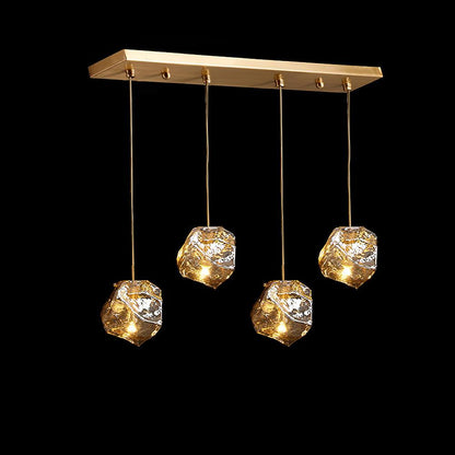 Illyria Ice Glass Drop light Pendant Lamp