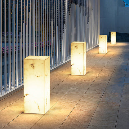 Imitation Marble Cube Landscape light Outdoor Light