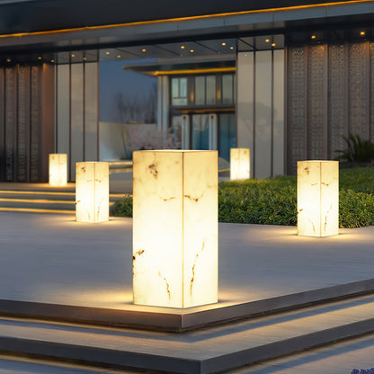 Imitation Marble Cube Landscape light Outdoor Light