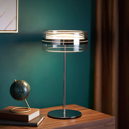 Impex Florina Chrome Desk lamp Table Lamp