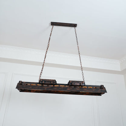 Industrial Steampunk Electrolier Chandelier