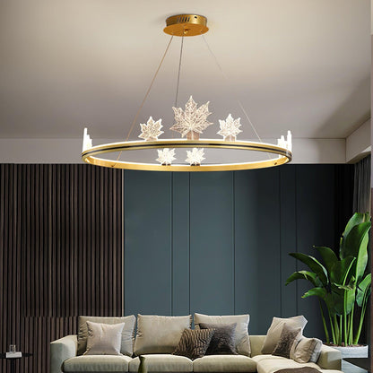 Ion Leaf Ceiling fixture Chandelier