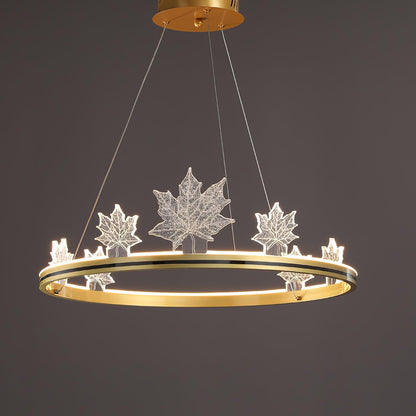 Ion Leaf Ceiling fixture Chandelier