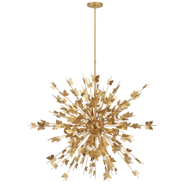 Large Chandelier, 18-Light, Gild, 40"W (JN 5502G CTXJF)