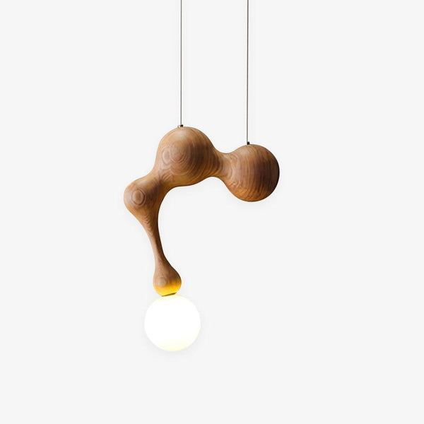 Jenna Wooden Hanging light Pendant Lamp