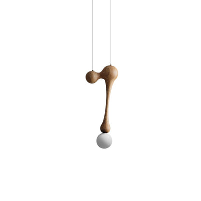 Jenna Wooden Hanging light Pendant Lamp