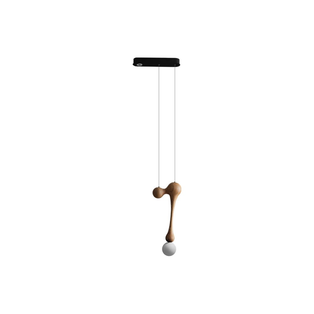 Jenna Wooden Hanging light Pendant Lamp