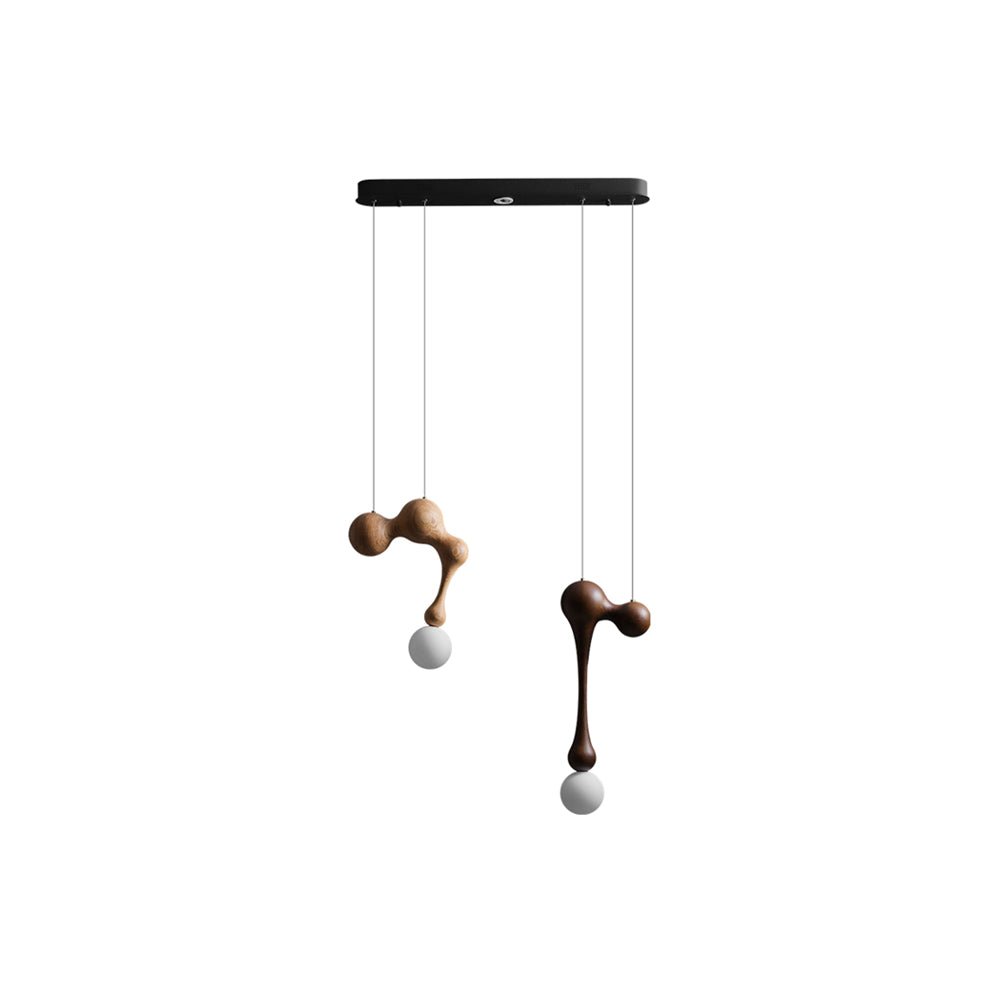 Jenna Wooden Hanging light Pendant Lamp