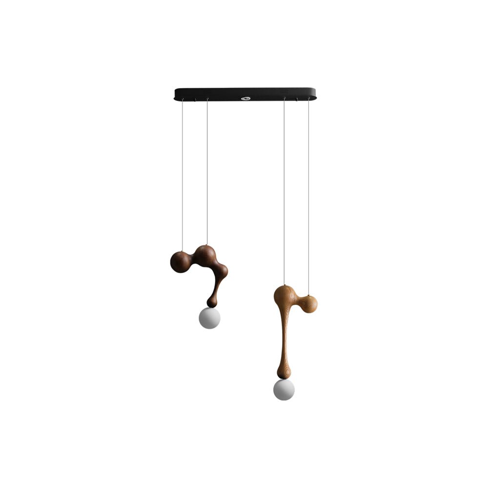 Jenna Wooden Hanging light Pendant Lamp