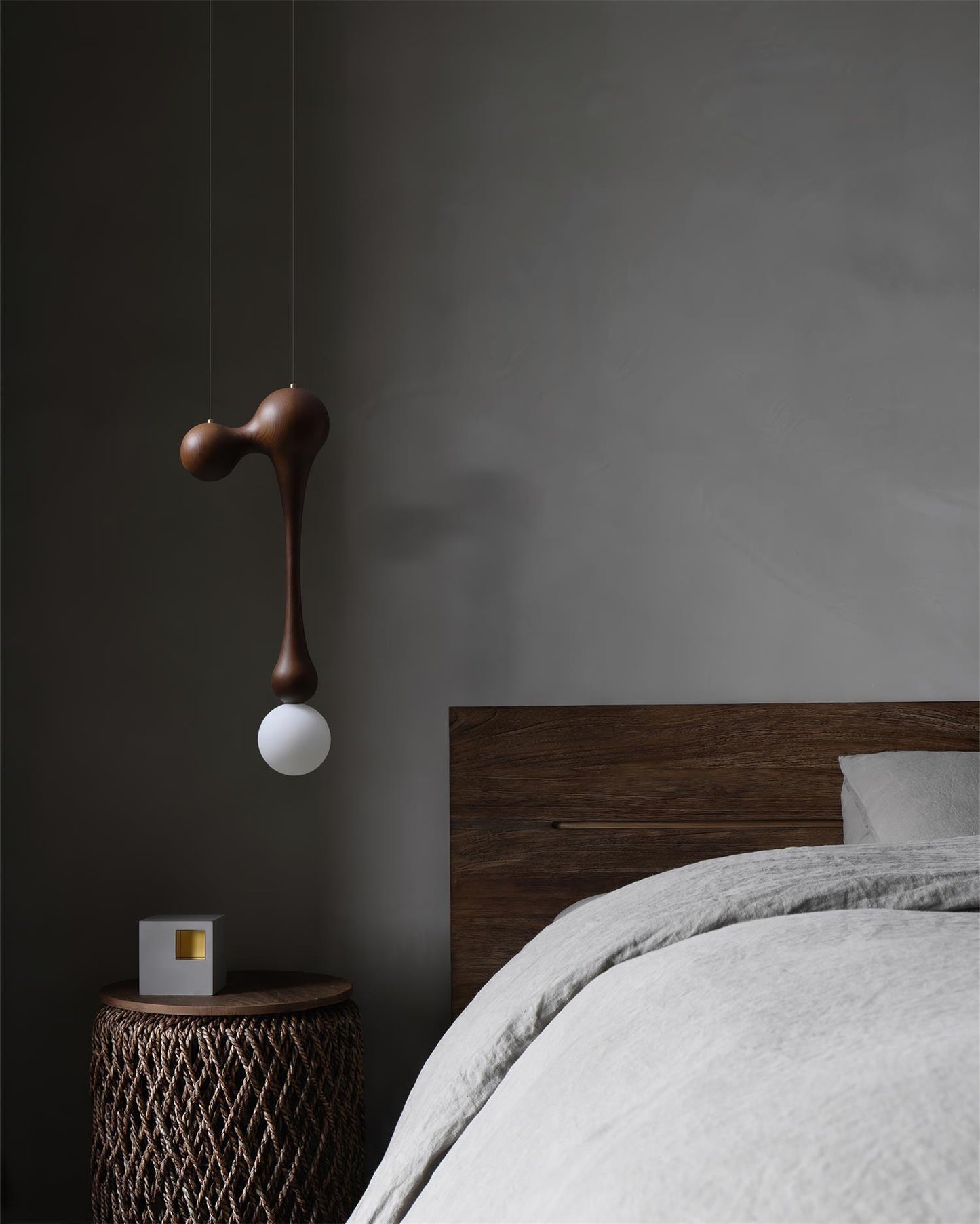 Jenna Wooden Hanging light Pendant Lamp