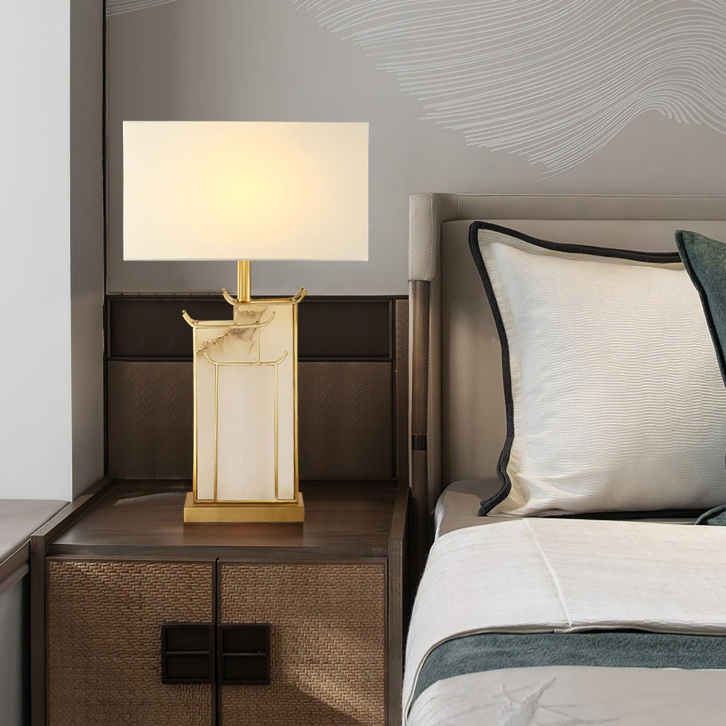 July Bedside lamp Table Lamp