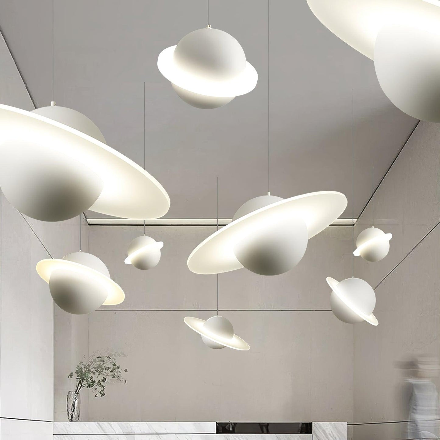 Jupiter Ring Drop light Pendant Light