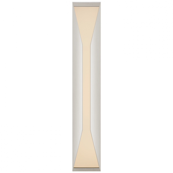 Wall Sconce, LED, Polished Nickel, Frosted Glass, 28"H (KW 2722PN-FG CPXTE)