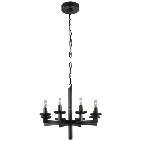 Single Tier Chandelier - Bronze