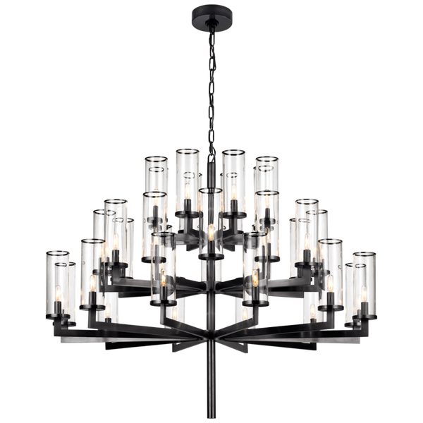 Tier Chandelier, 32-Light, Bronze, 47.5"W (KW 5202BZ-CG CX415)