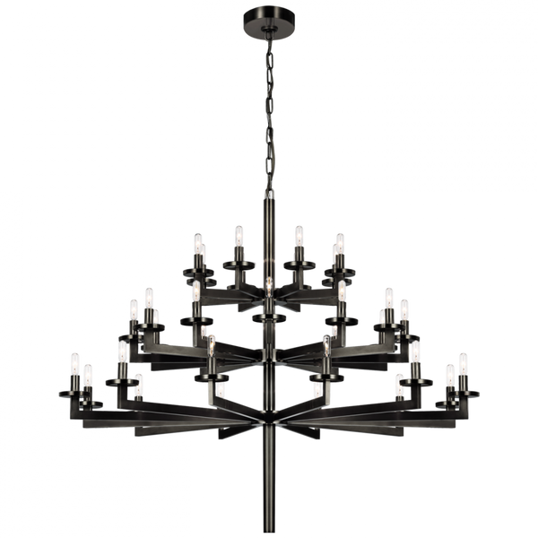 Tier Chandelier - Bronze