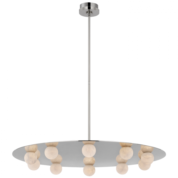 Integrated LED Chandelier - Polished Nickel