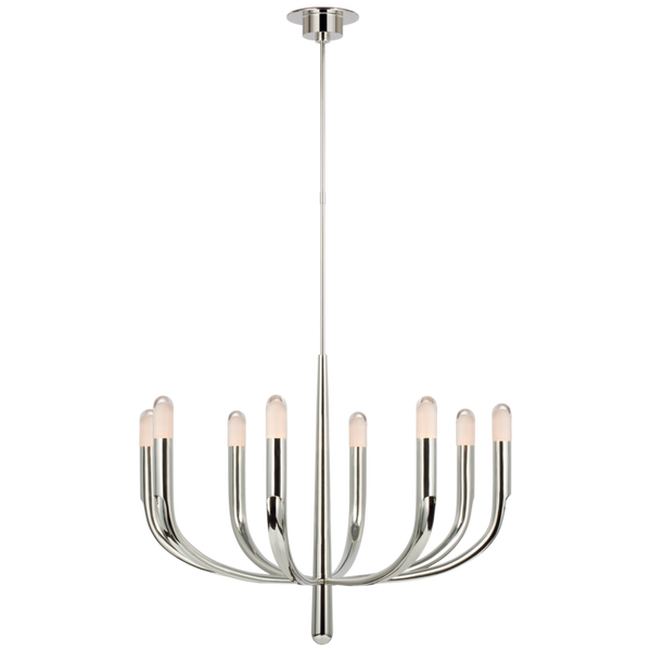 Large Chandelier - Polished Nickel