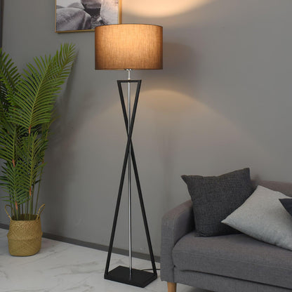 Kaden Black Floor-mounted Lamp Floor Lamp