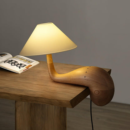 Kakuda Pine Side table lamp Desk Lamp