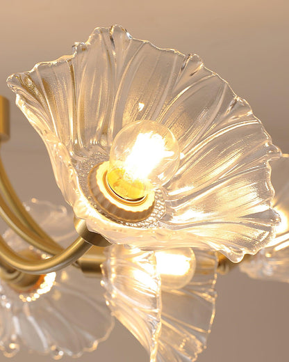 Kalin Flower Glass Overhead fixture Ceiling Lamp