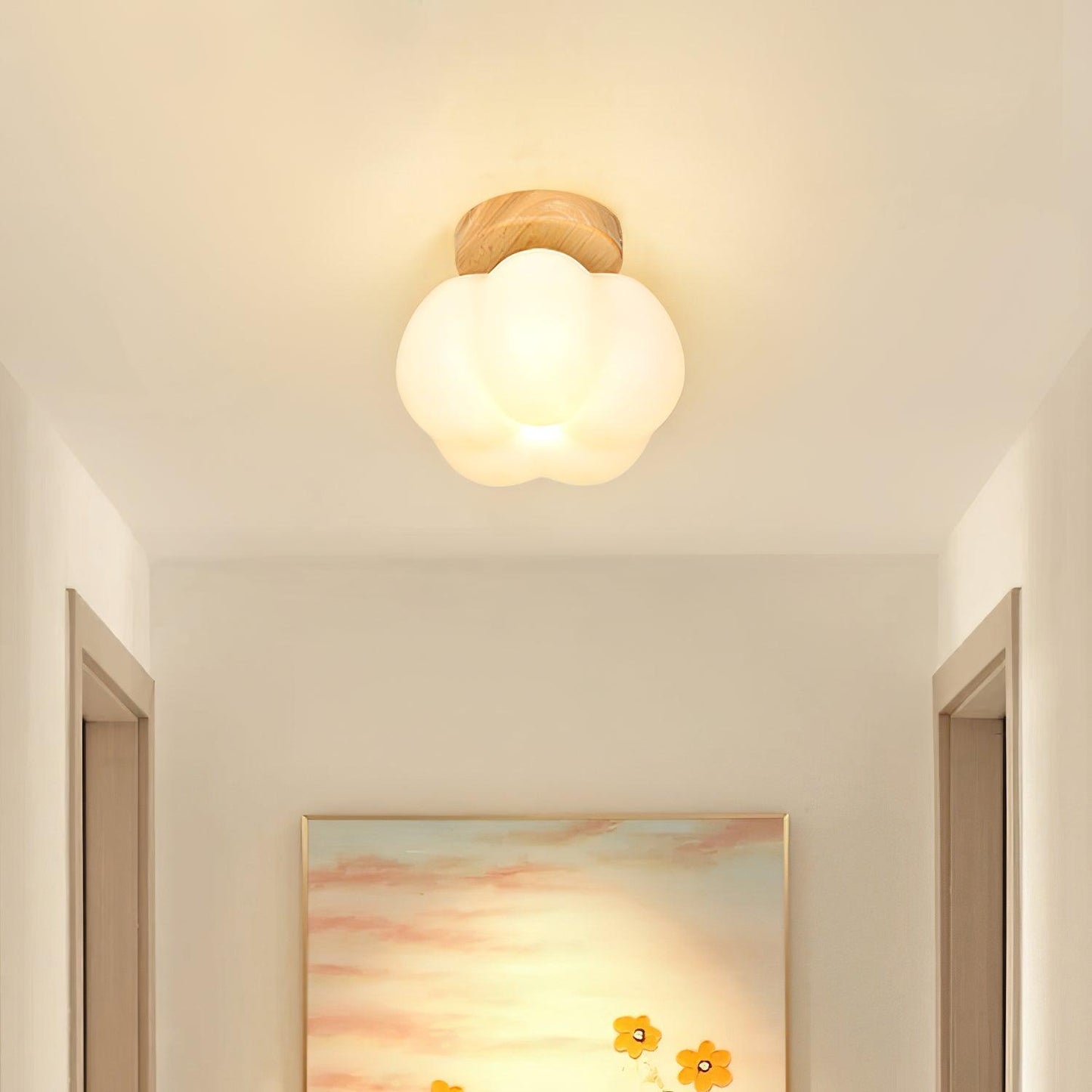 Kapok Flower Mini Overhead fixture Ceiling Lamp