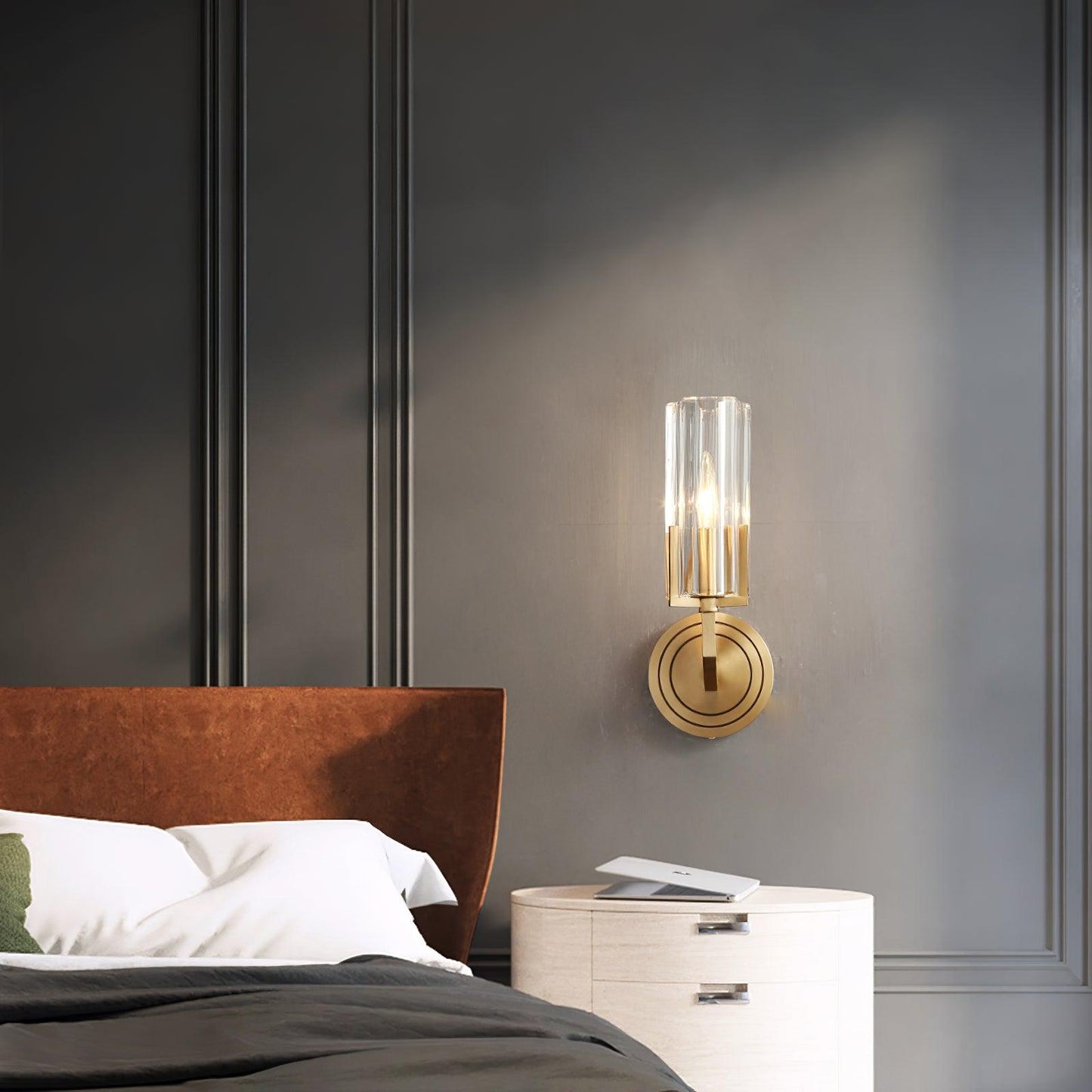 Kayla Brass Wall-mounted light Wall Lamp