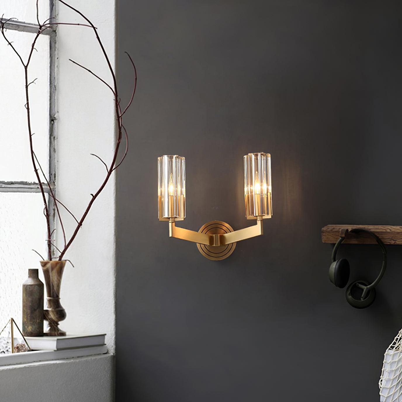 Kayla Brass Wall-mounted light Wall Lamp