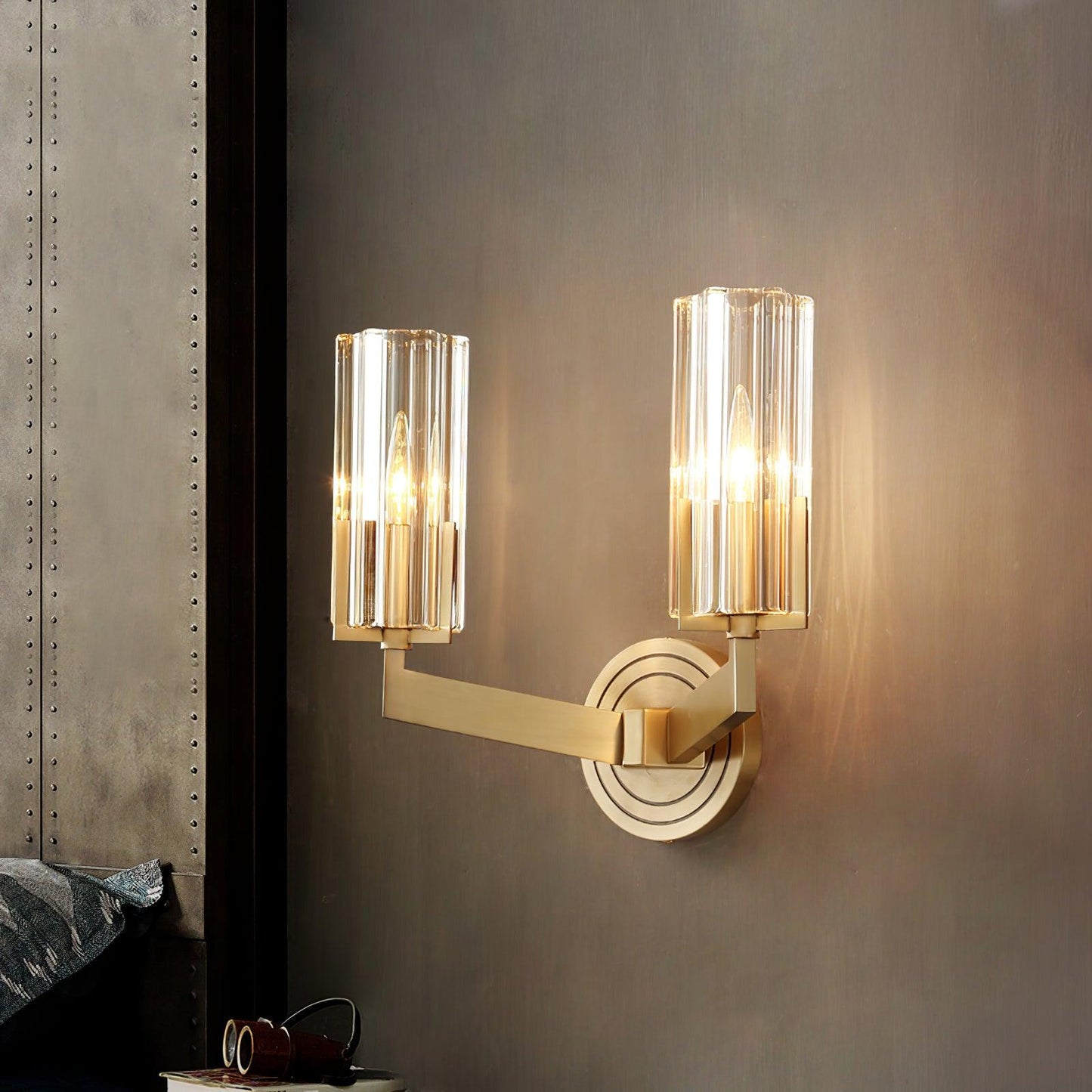 Kayla Brass Wall-mounted light Wall Lamp